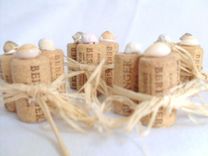 Cork Place Cardholders In Set Of Six 5 small