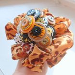 Jungle Chic Wedding Toss Button Bouquet 4 small