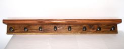 Rustic Railroad Spike Coat Rack; Reclaimed Wood Coat Racks 5 small