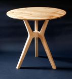 Trichotomic Tripod Table In Hard Maple 2 small