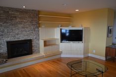 Bamboo Tv Cabinet And Storage And Floating Shelves 3 small