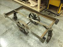 Reclaimed Warehouse Cart Coffee Table 2 small