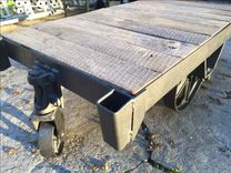 Reclaimed Warehouse Cart Coffee Table 3 small