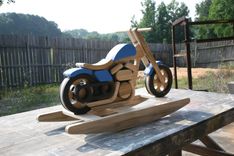 Motorcycle Rocking Horse 1 small