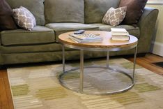 Reclaimed Round Coffee Table 3 small