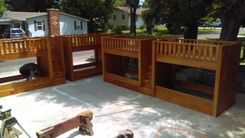 Drop Down Sides Quad Bunks 3 small