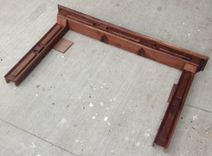 Walnut Mantel 1 small