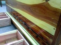 Slab Top Cedar Hope Chest 2 small