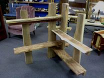 Rustic Wooden Display Shelves 1 small