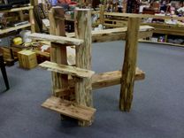 Rustic Wooden Display Shelves 3 small