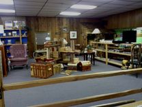 Rustic Wooden Display Shelves 2 small