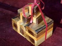 One-Of-A-Kind Solid Wooden Boxes 8 small