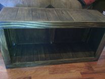 Durable Wood Storage Bench 3 small