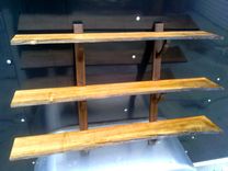 Cherry And Walnut Hanging Shelf 4 small