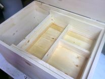 Reclaimed Wooden Jewelry Box In Pine And Oak 3 small