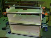 White Wooden Kitchen Bookcase 9 small