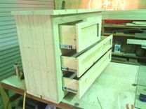 Barn-Inspired Wooden Bed And Dresser 13 small