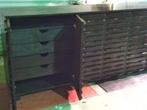 Solid Wooden Buffet Table With Drawers 4 small