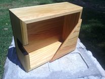 Wooden Wall Mounted Ukulele Shelf 2 small