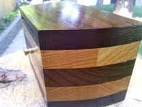 Repurposed Bandsaw Box In Walnut And Oak 3 small