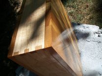 Solid Cherry Box With Friction Hinge “Wild Horses” 1 small