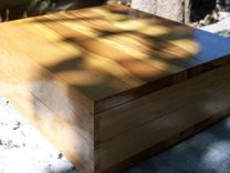 Solid Cherry Box With Friction Hinge “Wild Horses” 3 small