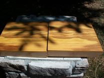 Solid Cherry Box With Friction Hinge “Wild Horses” 4 small