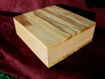 Solid Cherry Box With Friction Hinge “Wild Horses” 5 small