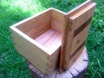 Repurposed Dovetail Box In Ash And Walnut 1 small
