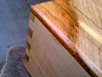 Repurposed Dovetail Box In Ash And Walnut 4 small