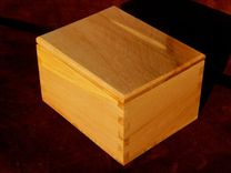 Repurposed Dovetail Box In Ash And Walnut 5 small