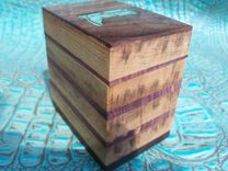 Western-Inspired Walnut And Cedarbox With Leather Boot Inlay 5 small