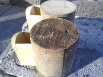 Reclaimed Wooden Pier Boxes 2 small