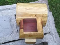 Cedar Log Bandsaw Box 3 small