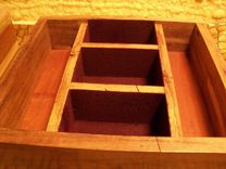 Repurposed Rustic Jewelry Walnut Barn Wood Box 5 small