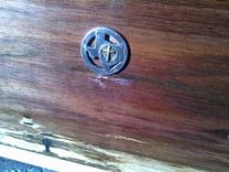 Wooden Chest In Hickory And Walnut 4 small