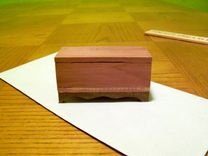 Miniature Hope Chest In Cedar 1 small