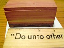 Miniature Hope Chest In Cedar 4 small