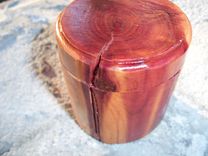 Cylindrical Cedar Bandsaw Box 3 small