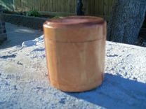 Cylindrical Cedar Bandsaw Box 5 small