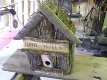 Repurposed “Home Tweet Home” Bird House 1 small