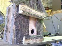 Repurposed “Home Tweet Home” Bird House 2 small