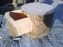 Repurposed Bandsaw Box With Pen Holder 4 small