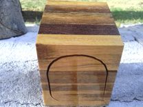 Cubism-Inspired Wooden Box 1 small