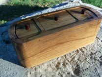 Repurposed Three-Drawer Box In Oak 2 small