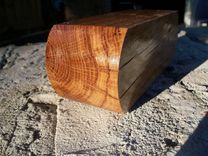 Repurposed Three-Drawer Box In Oak 3 small