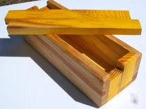 Osage And Pecan Handcrafted Pencil Box 3 small