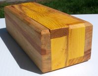 Osage And Pecan Handcrafted Pencil Box 5 small