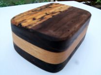 Repurposed Sassafras And Walnut Barn Wood Box 2 small