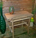 Small Reclaimed Farm House Table, Harvest Table 2 small